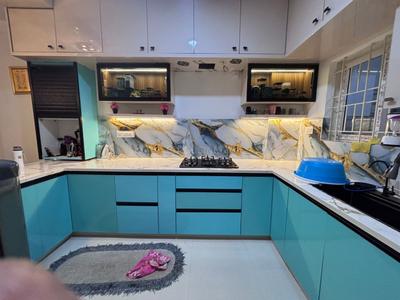Kitchen Image of 1109 Sq.ft 2 BHK Apartment / Flat for rent in Vasavi Green Palm, Bommasandra Bengaluru for Rs. 25000