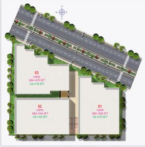 Image of 1444 Sq.ft 3 BHK Apartment / Flat for sale in Cox Town, Bengaluru for Rs. 15500000