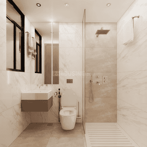Image of 610 Sq.ft 1 BHK Apartment / Flat for sale in Girija Sky Empire, Pushpak Nagar, Navi Mumbai for Rs. 4100000