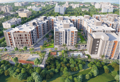 Image of 954 Sq.ft 2 BHK Apartment / Flat for sale in Vanagaram, Chennai for Rs. 8314000