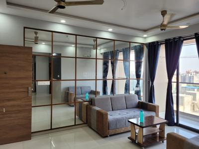 Living Room Image of 1152 Sq.ft 2 BHK Apartment / Flat for rent in Shree Sarju Greens, Chandkheda Ahmedabad for Rs. 30000