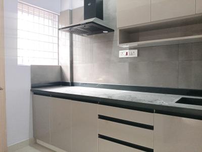 Kitchen Image of 574 Sq.ft 1 BHK Apartment / Flat for rent in Mahadevapura Bengaluru for Rs. 23000