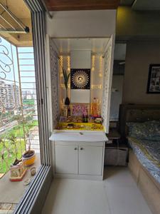 Balcony Image of 670 Sq.ft 1 BHK Apartment / Flat for sale in Ulwe Navi Mumbai for Rs. 6800000