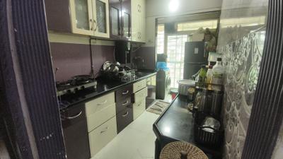 Kitchen Image of 1245 Sq.ft 2 BHK Apartment / Flat for sale in Soham Heights, Airoli Navi Mumbai for Rs. 14500000