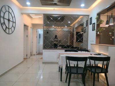 Dining Area Image of 1564 Sq.ft 3 BHK Apartment / Flat for rent in Goyal Orchid Whitefield, Whitefield Bengaluru for Rs. 75000