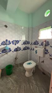 Bathroom Image of 900 Sq.ft 2 BHK Apartment / Flat for sale in Baguiati Kolkata for Rs. 4100000