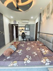Bedroom Image of 1750 Sq.ft 3 BHK Apartment / Flat for rent in Paradise Sai World City, Panvel Navi Mumbai for Rs. 48700