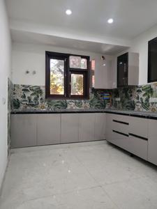 Kitchen Image of 1200 Sq.ft 3 BHK Apartment / Flat for rent in Chhattarpur New Delhi for Rs. 30000