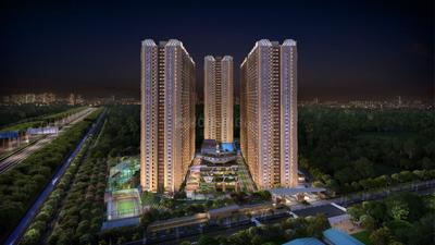 Image of 1740 Sq.ft 3 BHK Apartment / Flat for sale in Vajra West City Phase I, Kollur, Hyderabad for Rs. 13000000