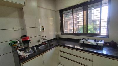 Kitchen Image of 850 Sq.ft 1 BHK Apartment / Flat for rent in Thakurli Thane for Rs. 16000