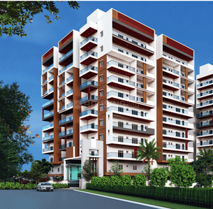 Image of 1420 Sq.ft 3 BHK Apartment / Flat for sale in Sai Keerthi Lake View, Chandanagar, Hyderabad for Rs. 11720000