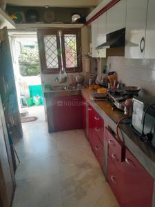 Kitchen Image of 600 Sq.ft 1 BHK Apartment / Flat for rent in Sagar Lifestyle Towers, Salaiya Bhopal for Rs. 15000