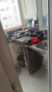 Kitchen Image of 575 Sq.ft 1 BHK Apartment / Flat for rent in Puravankara Silversands, Mundhwa Pune for Rs. 28000