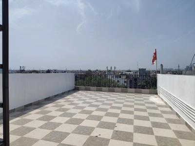 Terrace Image of 635 Sq.ft 2 BHK Apartment / Flat for rent in Khanpur New Delhi for Rs. 17000