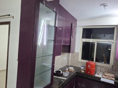 Kitchen Image of 1080 Sq.ft 3 BHK Apartment / Flat for rent in Excella Kutumb, Sultanpur Road Lucknow for Rs. 16000