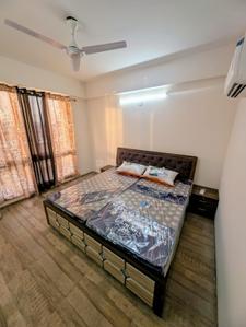 Bedroom Image of 650 Sq.ft 1 BHK Apartment / Flat for rent in Eternal Manhattan Riviera, Sitapura Jaipur for Rs. 18800