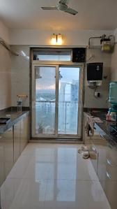 Kitchen Image of 1810 Sq.ft 3 BHK Apartment / Flat for rent in Rehab Balaji Delta Tower 1, Ulwe Navi Mumbai for Rs. 77000