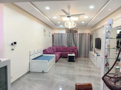 Hall Image of 1450 Sq.ft 3 BHK Apartment / Flat for rent in Kumar Papillon A3 Building, Pashan Pune for Rs. 50000