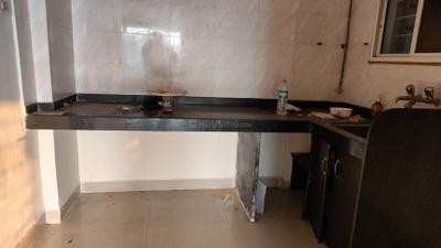 Kitchen Image of 650 Sq.ft 1 BHK Apartment / Flat for sale in Goel Sai Ganga, Handewadi Pune for Rs. 3200000