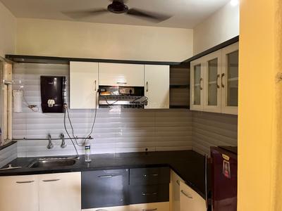 Kitchen Image of 645 Sq.ft 1 BHK Apartment / Flat for rent in Choice Goodwill 24, Lohegaon Pune for Rs. 23000