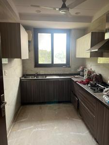 Kitchen Image of 1800 Sq.ft 3 BHK Builder Floor for sale in New Rajinder Nagar New Delhi for Rs. 45000000