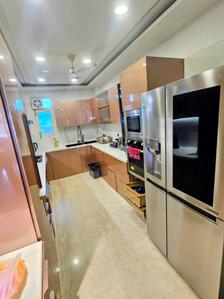 Kitchen Image of 2000 Sq.ft 3 BHK Builder Floor for rent in Sector 41 Gurgaon for Rs. 110000