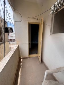 Balcony Image of 548 Sq.ft 1 BHK Builder Floor for rent in Murugeshpalya Bengaluru for Rs. 25000