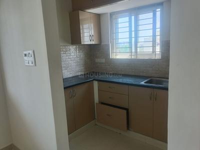 Kitchen Image of 650 Sq.ft 1 BHK Builder Floor for rent in Whitefield Bengaluru for Rs. 18500