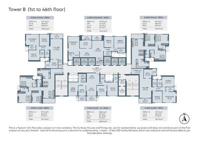 Image of 2600 Sq.ft 4 BHK Apartment / Flat for sale in Kandivali West, Mumbai for Rs. 80000000