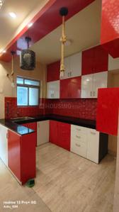 Kitchen Image of 1280 Sq.ft 3 BHK Apartment / Flat for sale in Unimark Springfield, Rajarhat Kolkata for Rs. 6000000