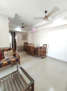 Hall Image of 670 Sq.ft 1 BHK Apartment / Flat for rent in Agarwal Trinity Towers, Malad West Mumbai for Rs. 48000
