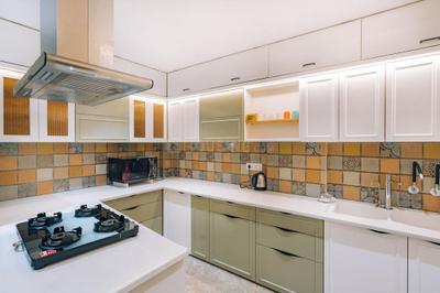 Kitchen Image of 4200 Sq.ft 4 BHK Apartment / Flat for rent in Scheme No 140 Indore for Rs. 120000