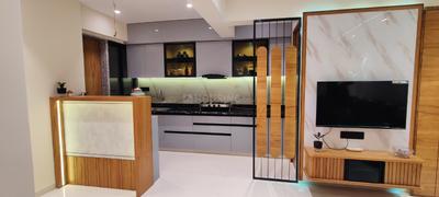 Kitchen Image of 1206 Sq.ft 2 BHK Apartment / Flat for sale in Sarjan Setu Altezza, Tragad Ahmedabad for Rs. 7200000