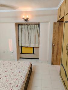 Bedroom Image of 1150 Sq.ft 2 BHK Apartment / Flat for rent in Sagar Darshan Towers, Nerul Navi Mumbai for Rs. 80000