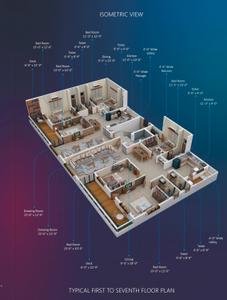 Image of 1800 Sq.ft 3 BHK Apartment / Flat for sale in Manish Nagar, Nagpur for Rs. 7500000