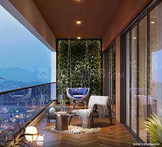 Balcony Image of 1799 Sq.ft 3 BHK Apartment / Flat for sale in Hinjawadi Pune for Rs. 16100000