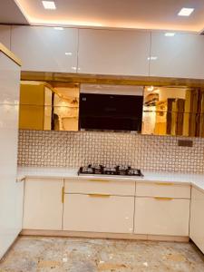 Kitchen Image of 3150 Sq.ft 3 BHK Builder Floor for rent in Sector 14 Faridabad for Rs. 80000