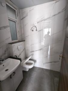 Bathroom Image of 1400 Sq.ft 3 BHK Builder Floor for sale in Adhikaansh Smart World Gems, Sector 89 Gurgaon for Rs. 23500000