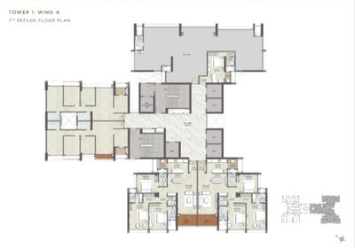 Image of 1499 Sq.ft 3 BHK Apartment / Flat for sale in Kalpataru Vian, Andheri West, Mumbai for Rs. 72900000