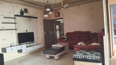 Living Room Image of 1480 Sq.ft 3 BHK Apartment / Flat for rent in Shree Siddhi Sun Heights, Chandkheda Ahmedabad for Rs. 35000