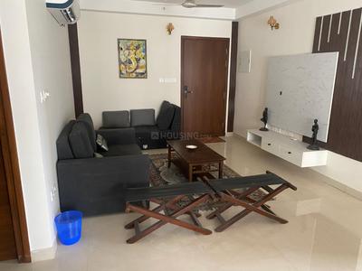 Hall Image of 1500 Sq.ft 3 BHK Apartment / Flat for rent in The Vue Residences, Puppalaguda Hyderabad for Rs. 75000