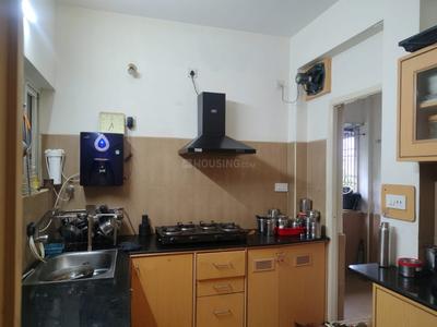 Kitchen Image of 1300 Sq.ft 3 BHK Apartment / Flat for rent in Kattupakkam Chennai for Rs. 54000