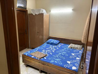 Bedroom Image of 900 Sq.ft 2 BHK Builder Floor for rent in Lajpat Nagar New Delhi for Rs. 48000