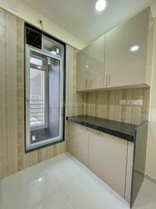 Kitchen Image of 1100 Sq.ft 3 BHK Apartment / Flat for rent in Sheth Zuri, Thane West Thane for Rs. 85000