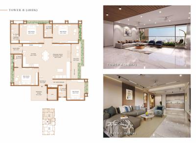 Image of 2665 Sq.ft 3 BHK Apartment / Flat for sale in Ganesh Vivanta, Vaishno Devi Circle, Ahmedabad for Rs. 13912000