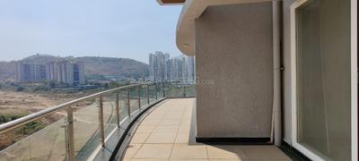 Balcony Image of 2800 Sq.ft 3.5 BHK Apartment / Flat for rent in Marvel Cascada, Balewadi Pune for Rs. 85000