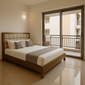 Bedroom Image of 1248 Sq.ft 2 BHK Apartment / Flat for sale in Pimple Gurav Pune for Rs. 11000000