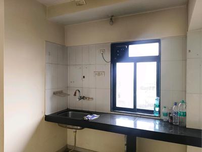 Kitchen Image of 650 Sq.ft 1 BHK Apartment / Flat for rent in Raunak City Sector II B7, Kalyan West Kalyan for Rs. 13500