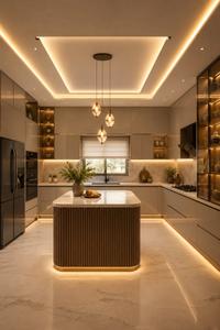 Kitchen Image of 1850 Sq.ft 3 BHK Independent House for sale in Satellite Ahmedabad for Rs. 19500000
