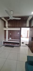 Hall Image of 1200 Sq.ft 3 BHK Apartment / Flat for rent in Jayavardhini Heights, Hari Nagar Rajkot for Rs. 30000